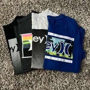Hurley Long Sleeve T-Shirt Bundle
